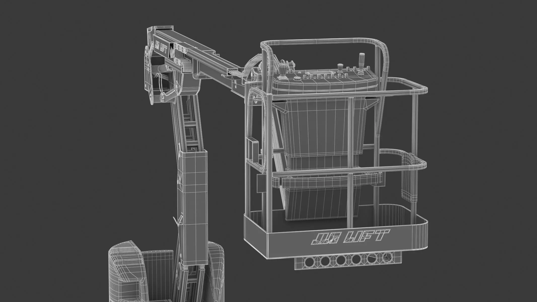 JLG E300AJP Articulating Boom Lift 3D model_24