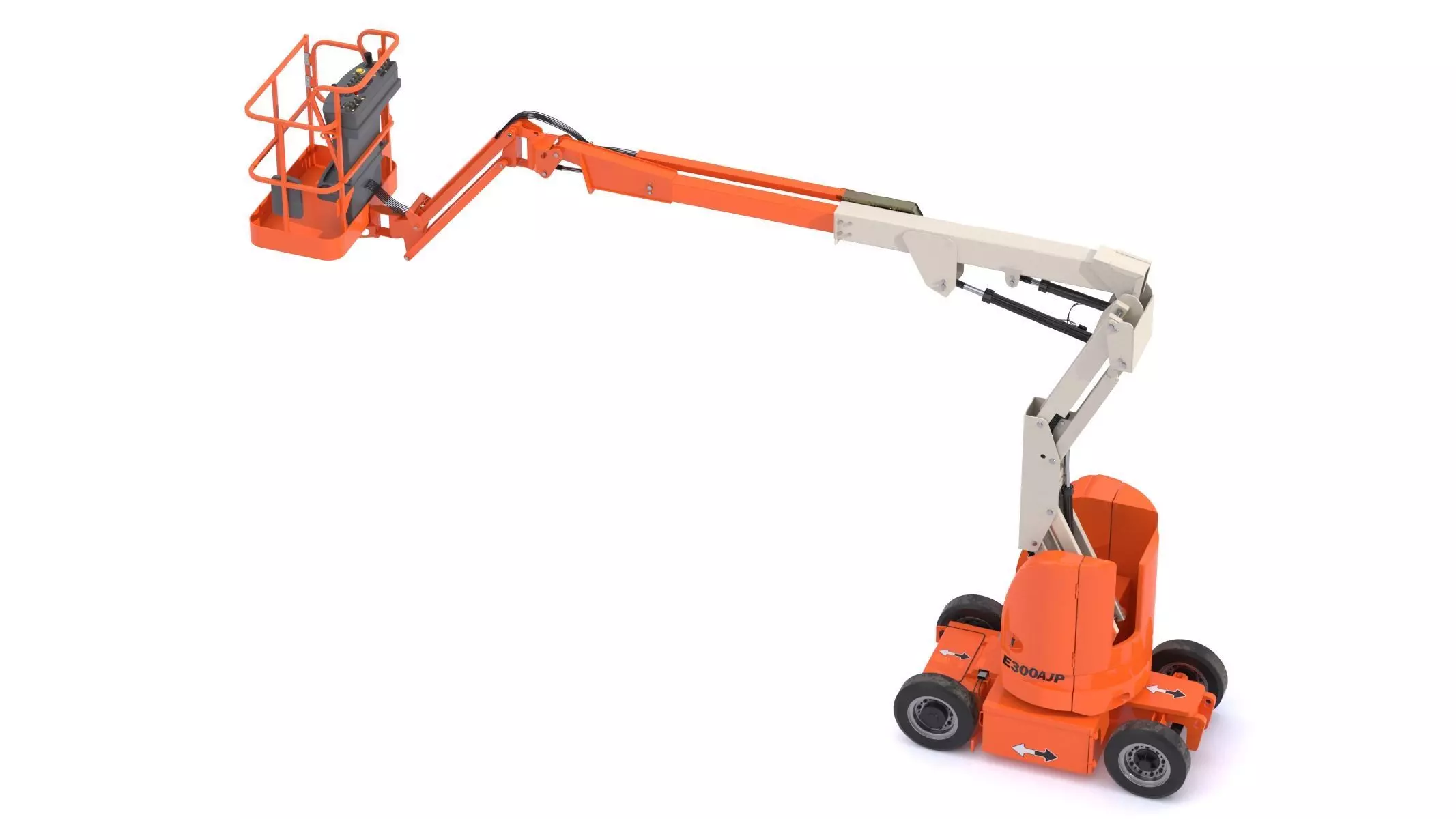 JLG E300AJP Articulating Boom Lift 3D model_15