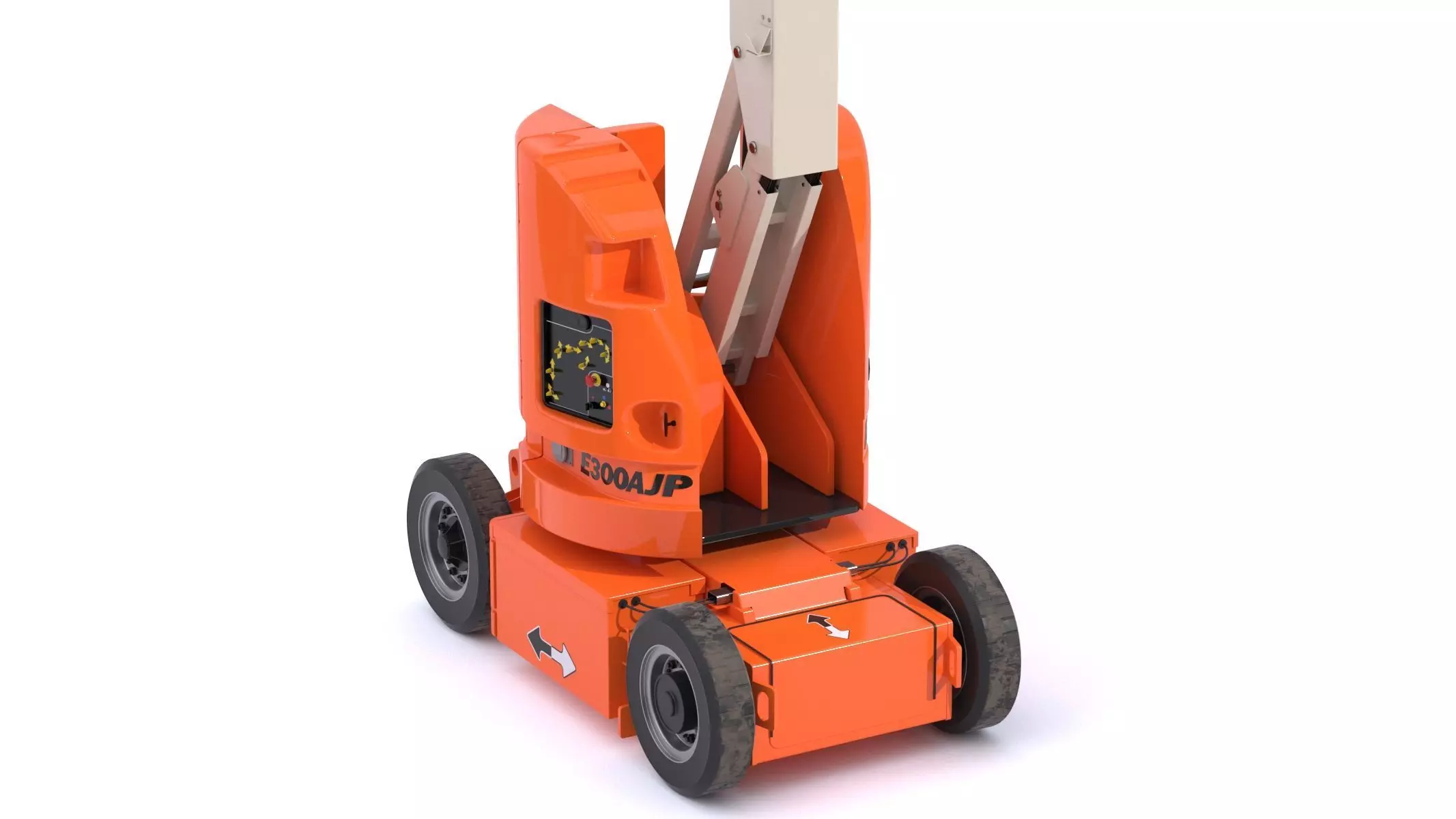 JLG E300AJP Articulating Boom Lift 3D model_8