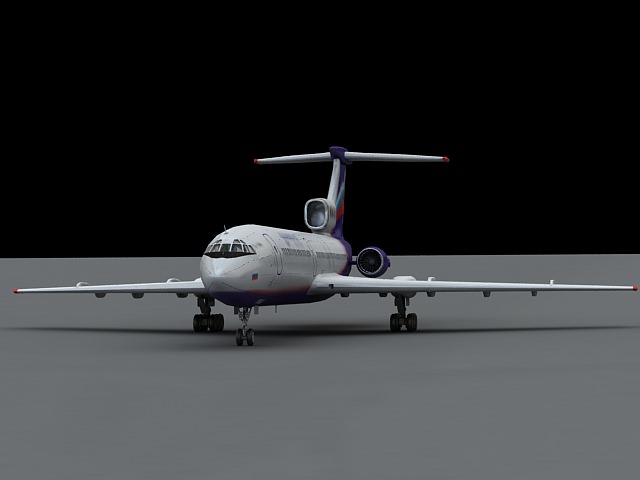 Tu 154m 3D model_5