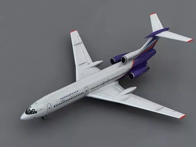 Tu 154m 3D model_0