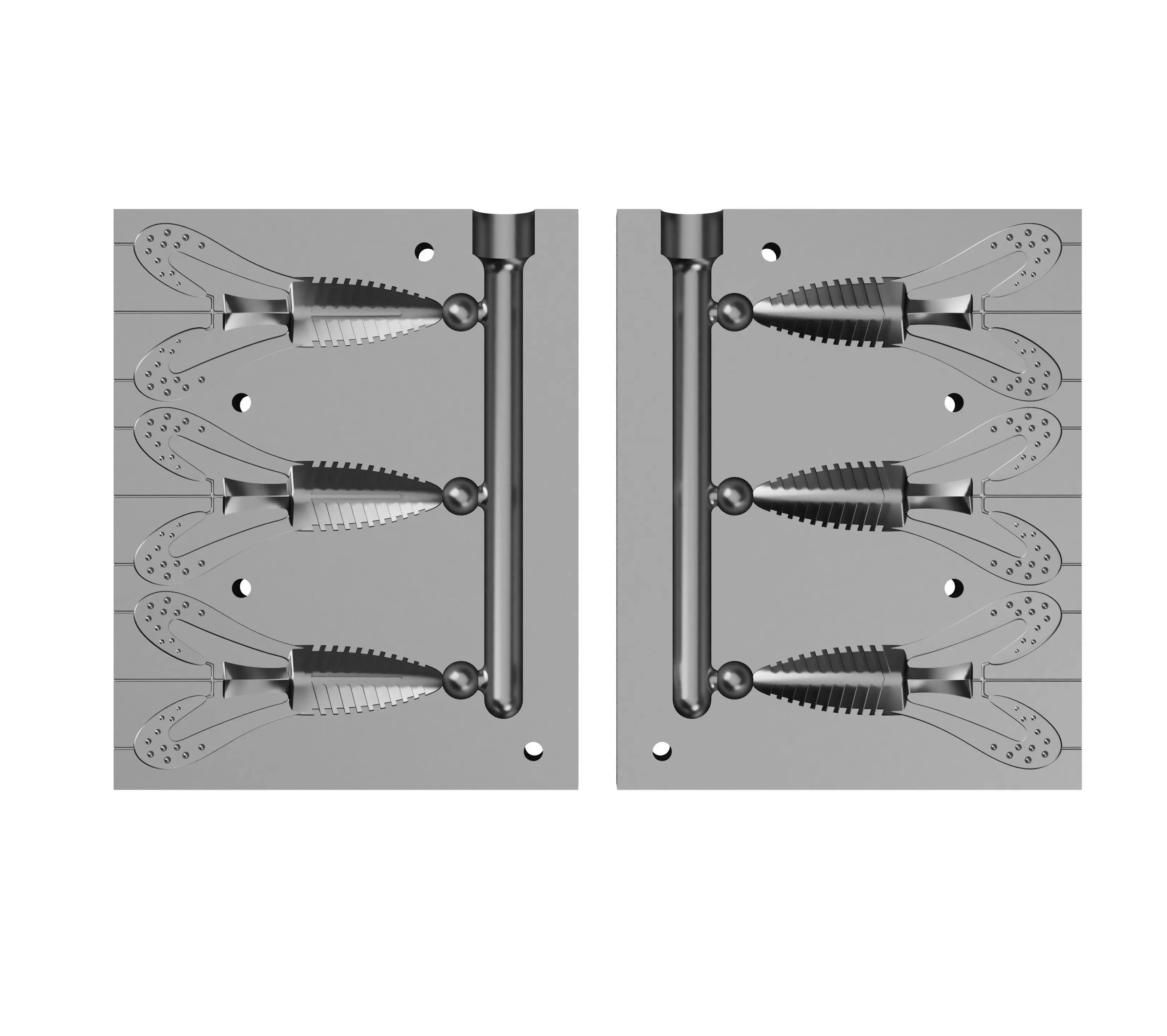 MOLD B BUTE 3 inch 3D print model_5
