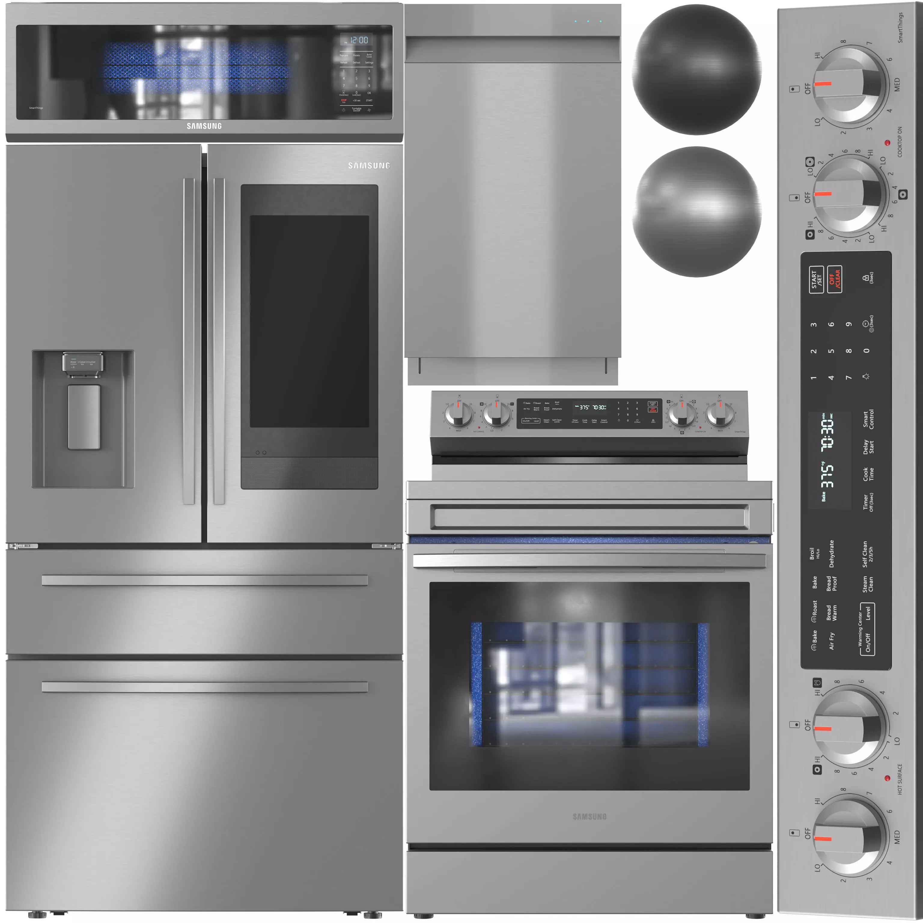 Samsung Appliance Collection 09 3D model