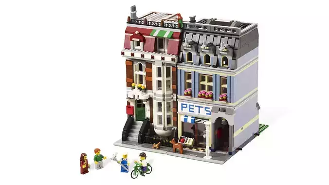 TwindBricks3D - 10218 Pet Shop