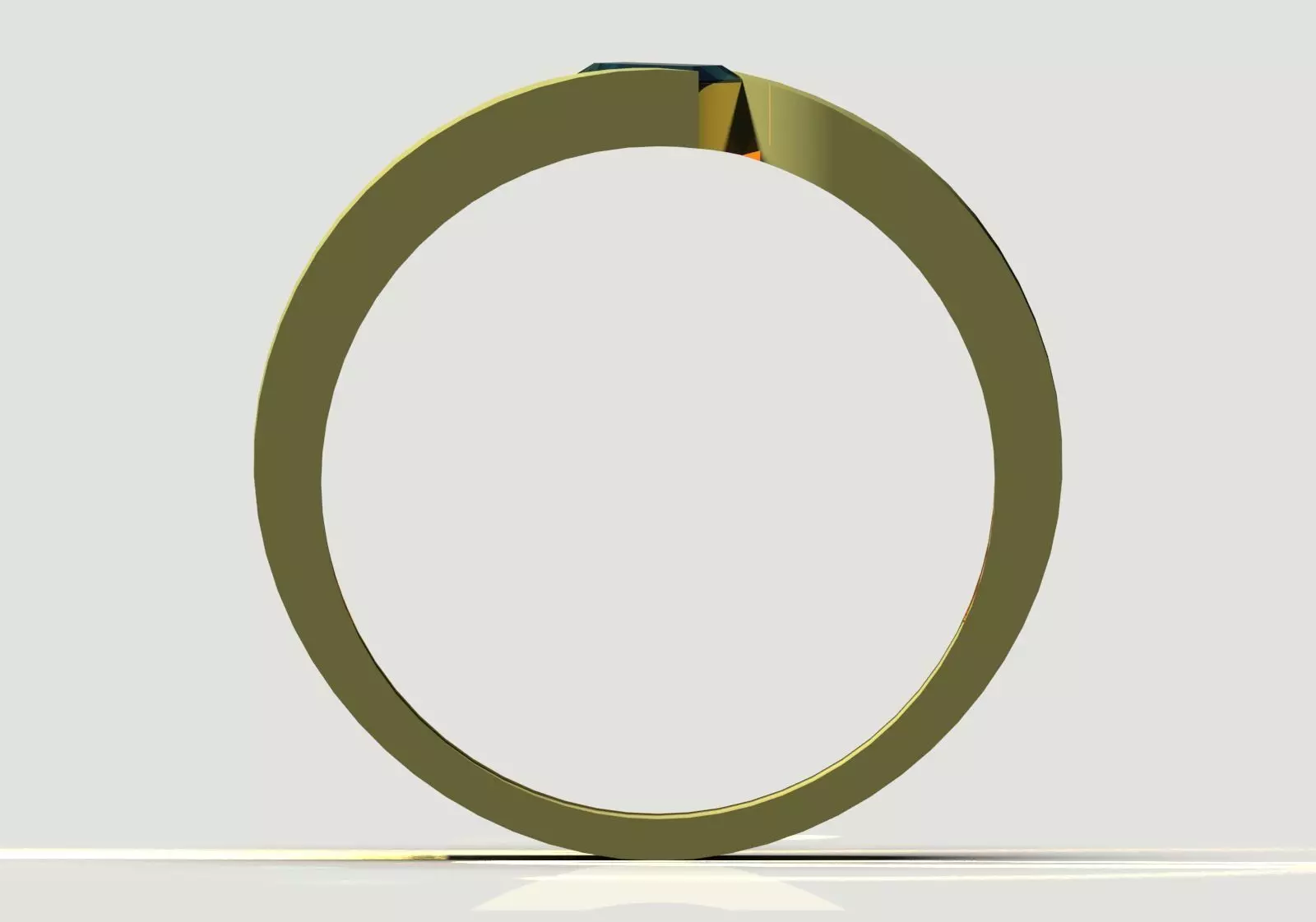  Modern Minimalist stl 3dm Ring model mr0296 3D print model_2