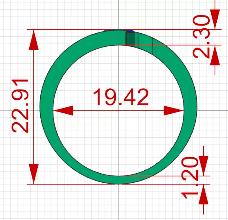  Modern Minimalist stl 3dm Ring model mr0296 3D print model_22