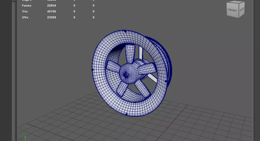 Window Exhaust Fan  3D model_17