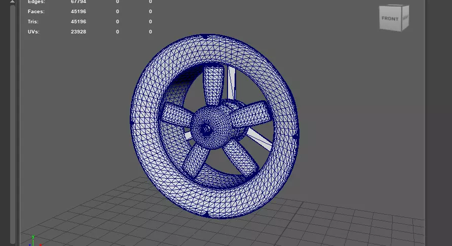Window Exhaust Fan  3D model_16