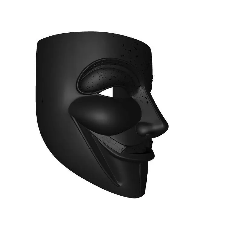 Full Face Mask Showpiece 3D Printable Artistic Sculpture 3D print model_2