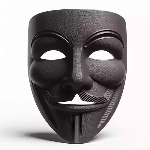 Full Face Mask Showpiece 3D Printable Artistic Sculpture 3D print model Full Face Mask Showpiece 3D Printable Artistic Sculpture 3D print model