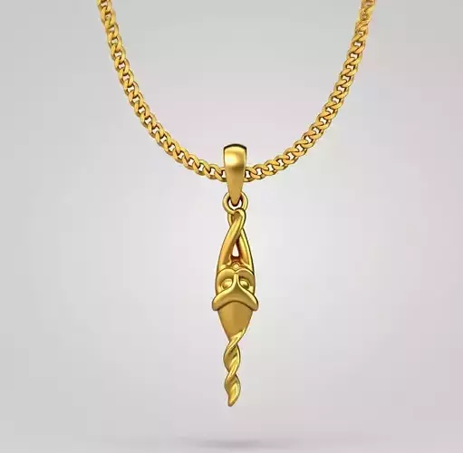 animal pendant charm - one inch pendant