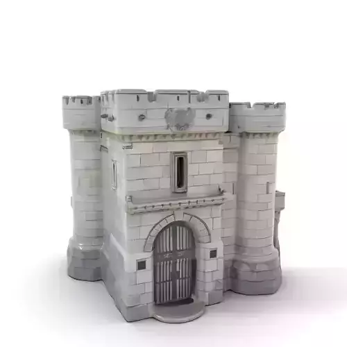 Medieval Stone Fortress model pack