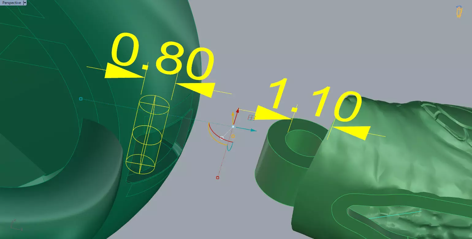 pendant Turtle 3D print model_12