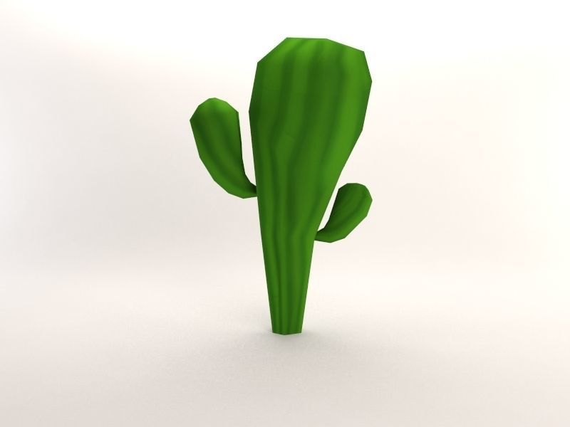 Cartoon Wild West Pack Low-poly 3D model_6