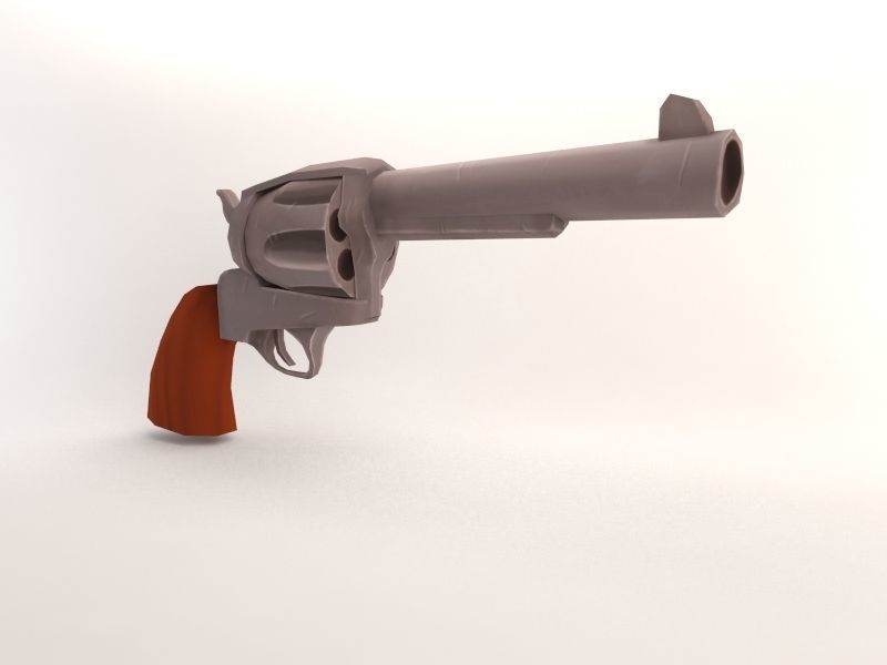 Cartoon Wild West Pack Low-poly 3D model_1