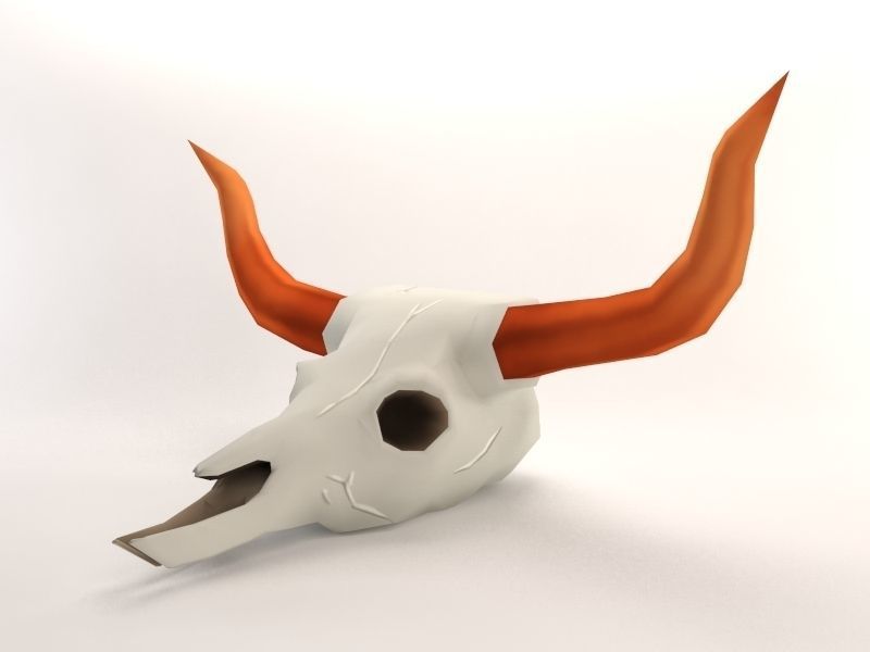 Cartoon Wild West Pack Low-poly 3D model_2