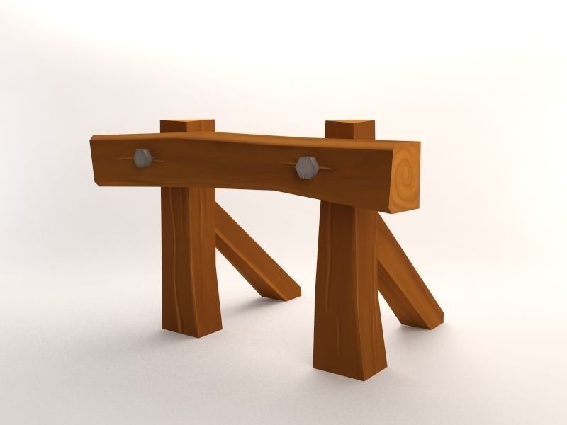 Cartoon Wild West Pack Low-poly 3D model_4