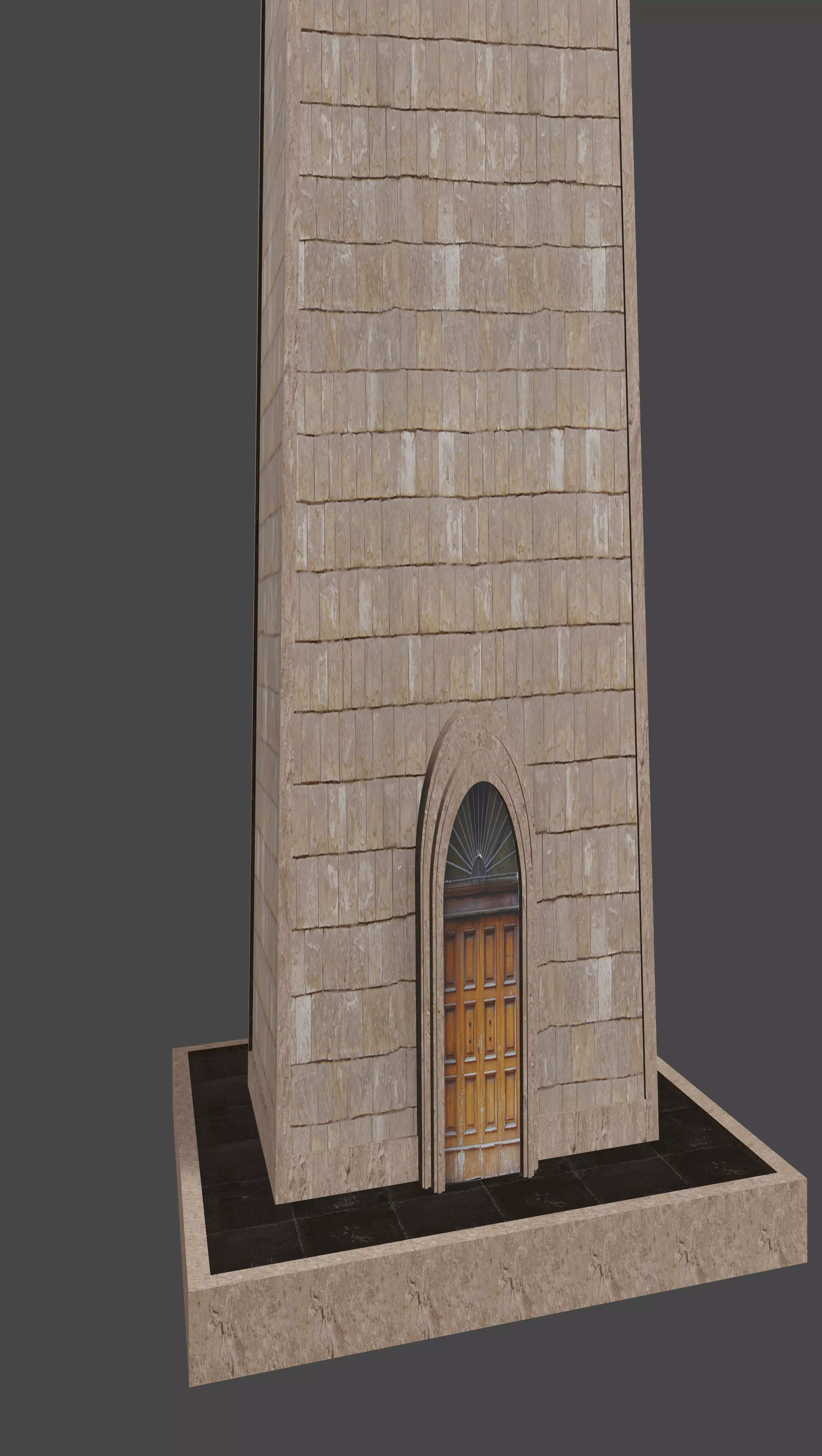 Stonewatch Keep  Medieval Guard Tower 3D Model 3D model_6