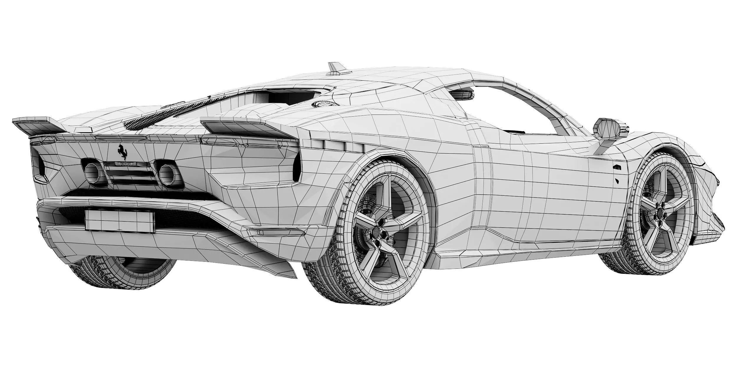 Ferrari 849 Testarossa 2026 3D model | CGTrader