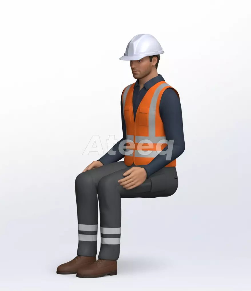 Workman 3D Model High Quality Printable Games 3D Printing 3D model_4