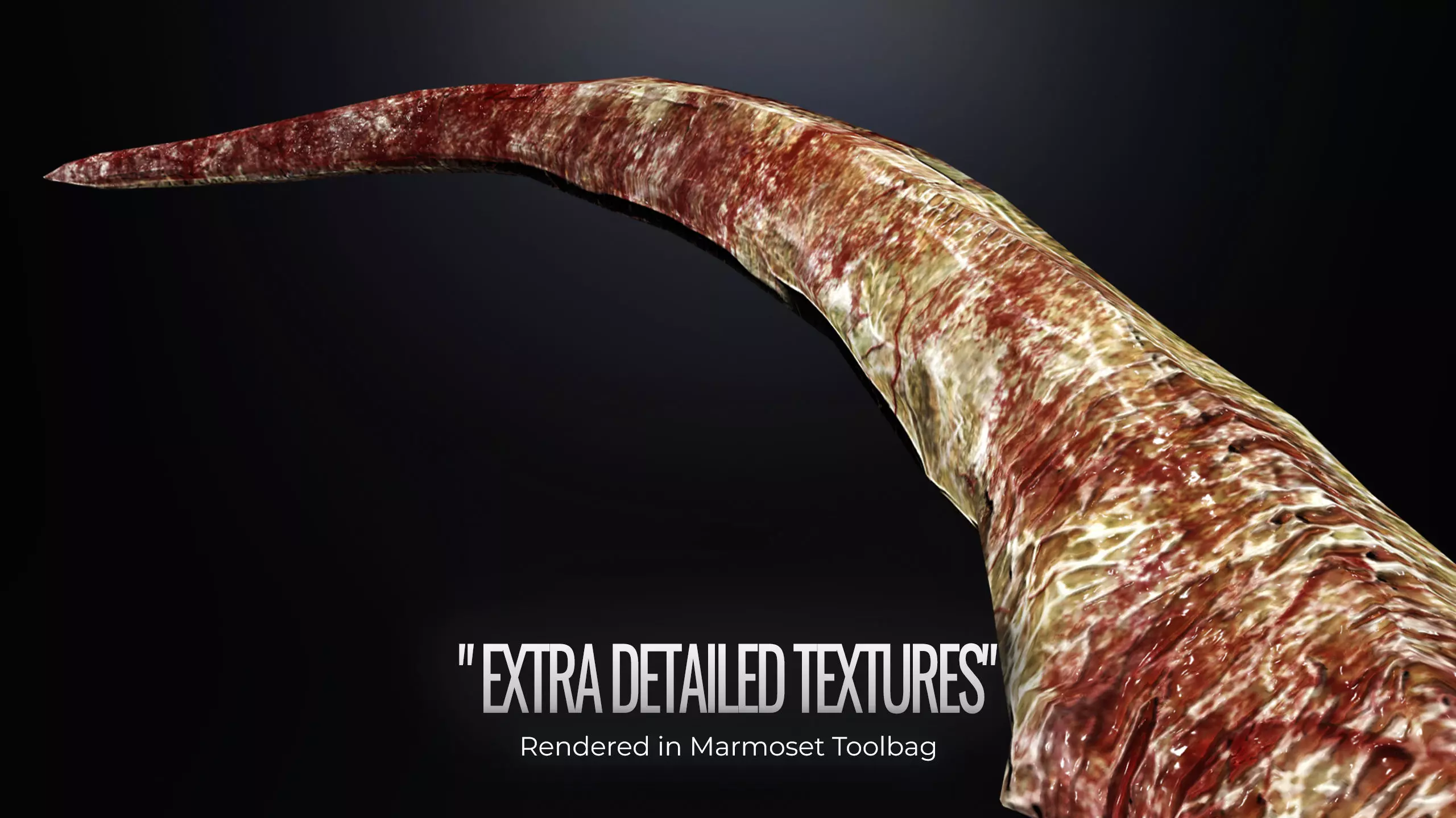 Monster6 Nightmare Game Ready Character Low-poly 3D model_3