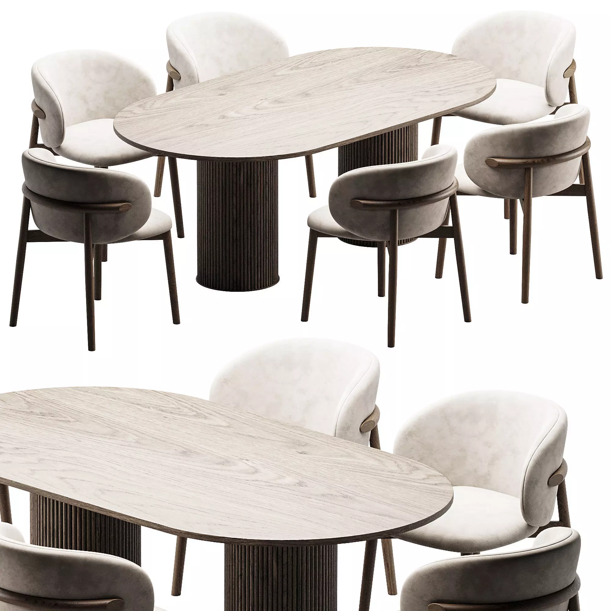 Dining chair 5 3D model_0