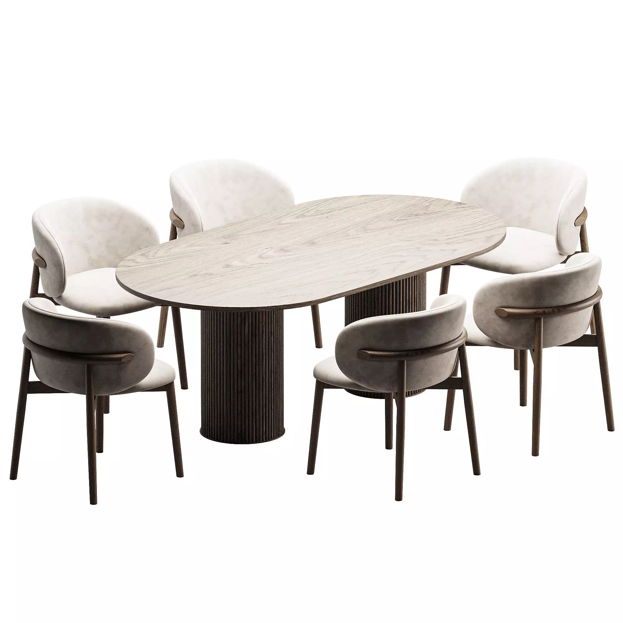 Dining chair 5 3D model_1