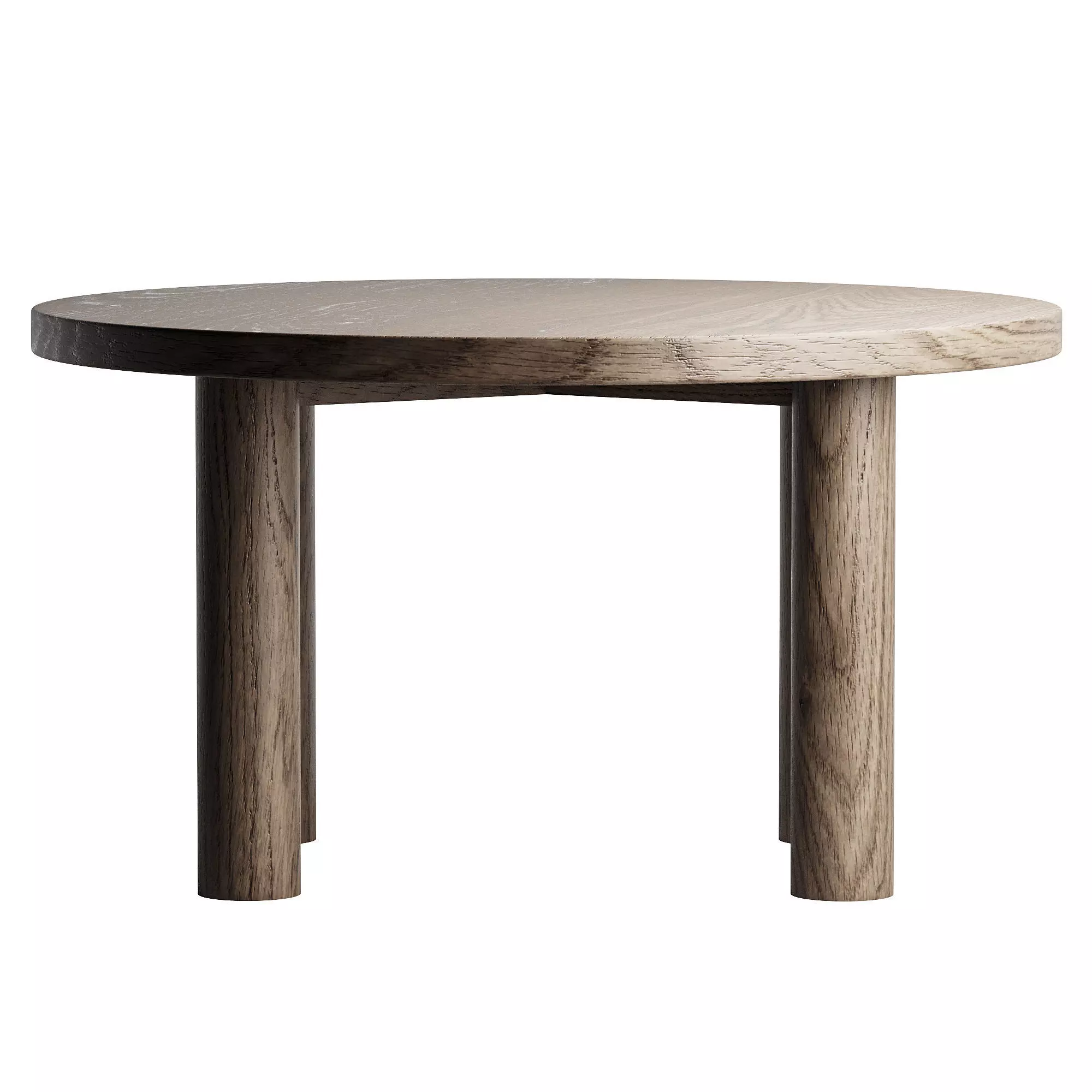Round Dining Table 3D model_1