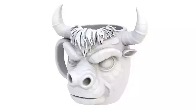 Bull mug