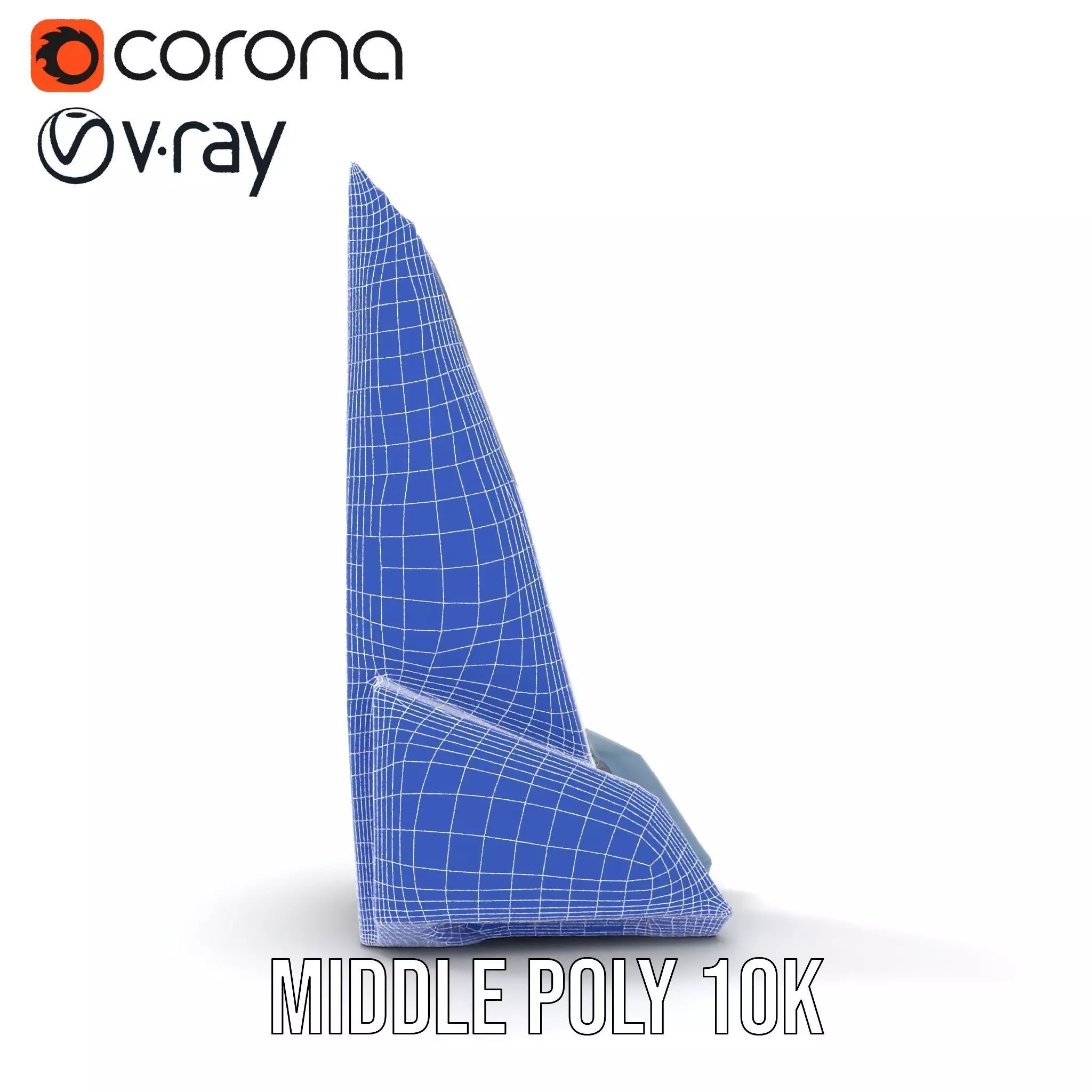 Futuristic Glass Tower model pack Low-poly 3D model_28