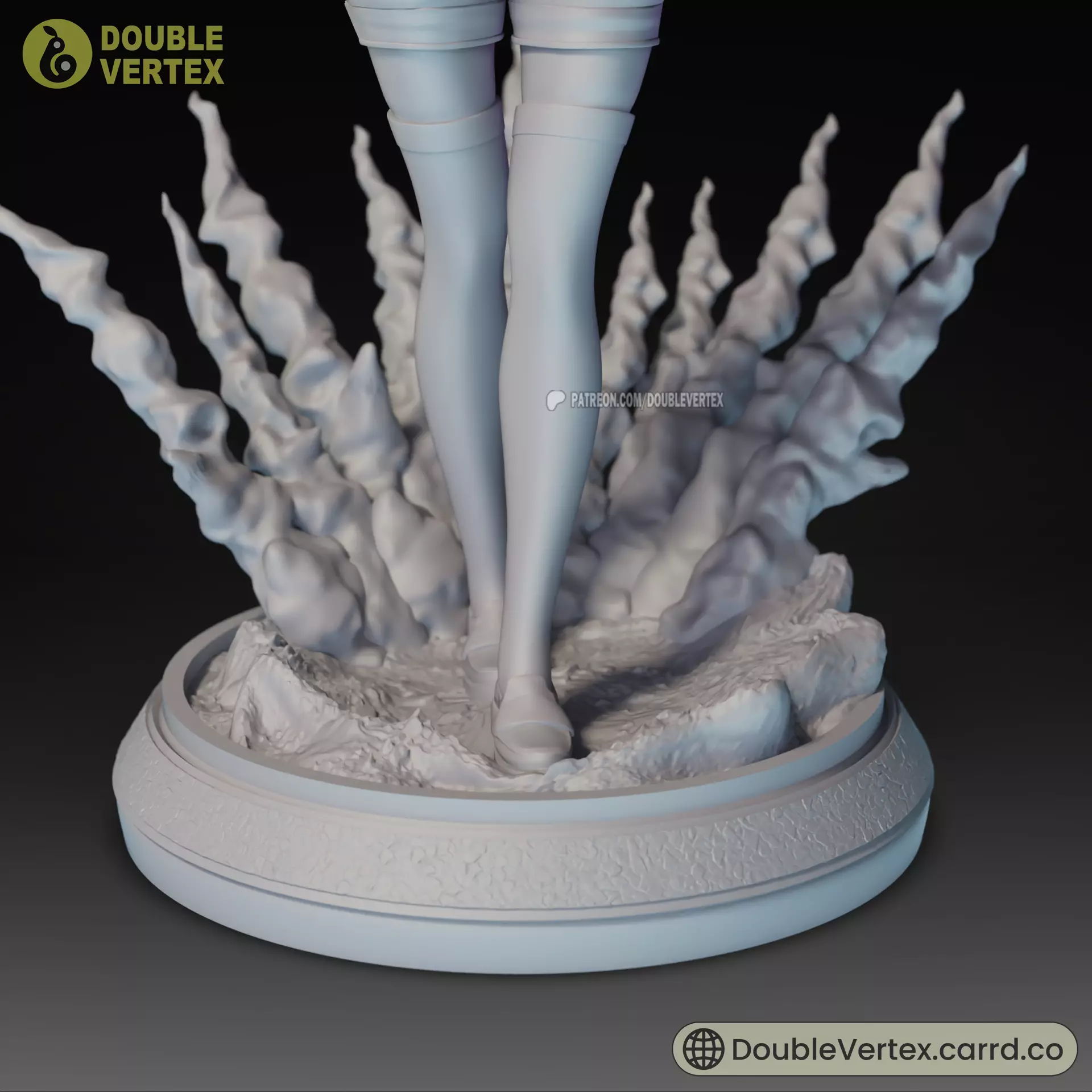 Reze and Bomb Devil - Chainsaw Man Anime Figure 3D print model_20