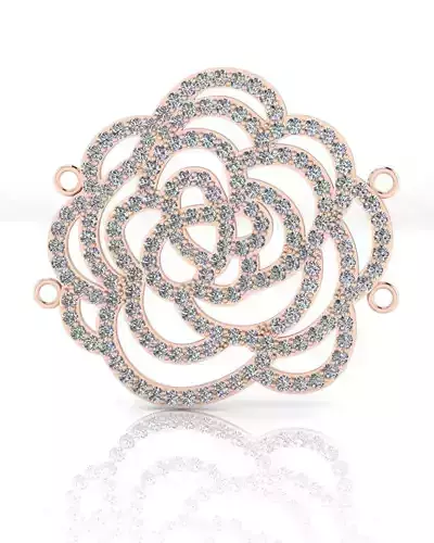 flower pendant or bracelet  