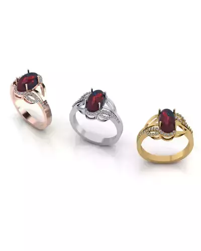 oval engagement jewelry ring 