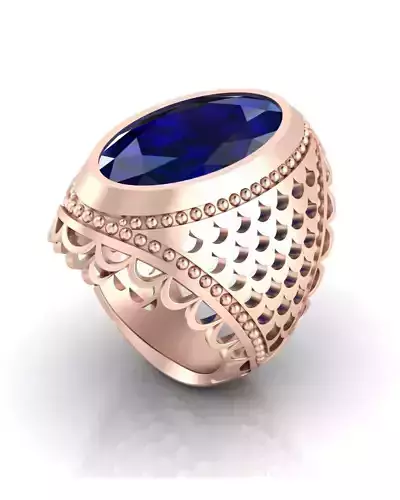 oval man jewelry ring 