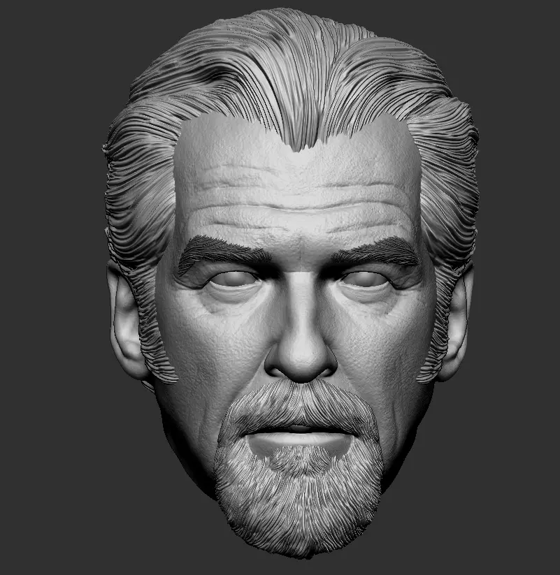Dr Fate Pierce Brosnan sculpt printable 3D print model