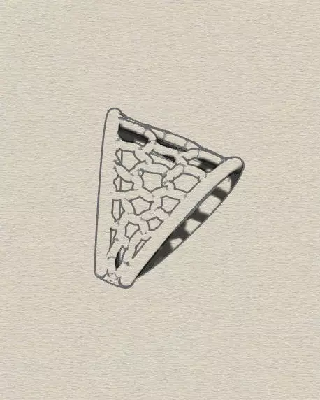 fusion pendant clasp  3D print model_3