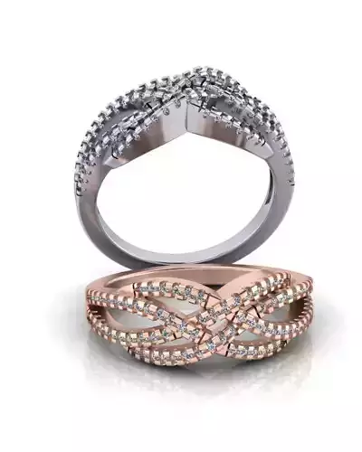 free micro setting jewelry ring 