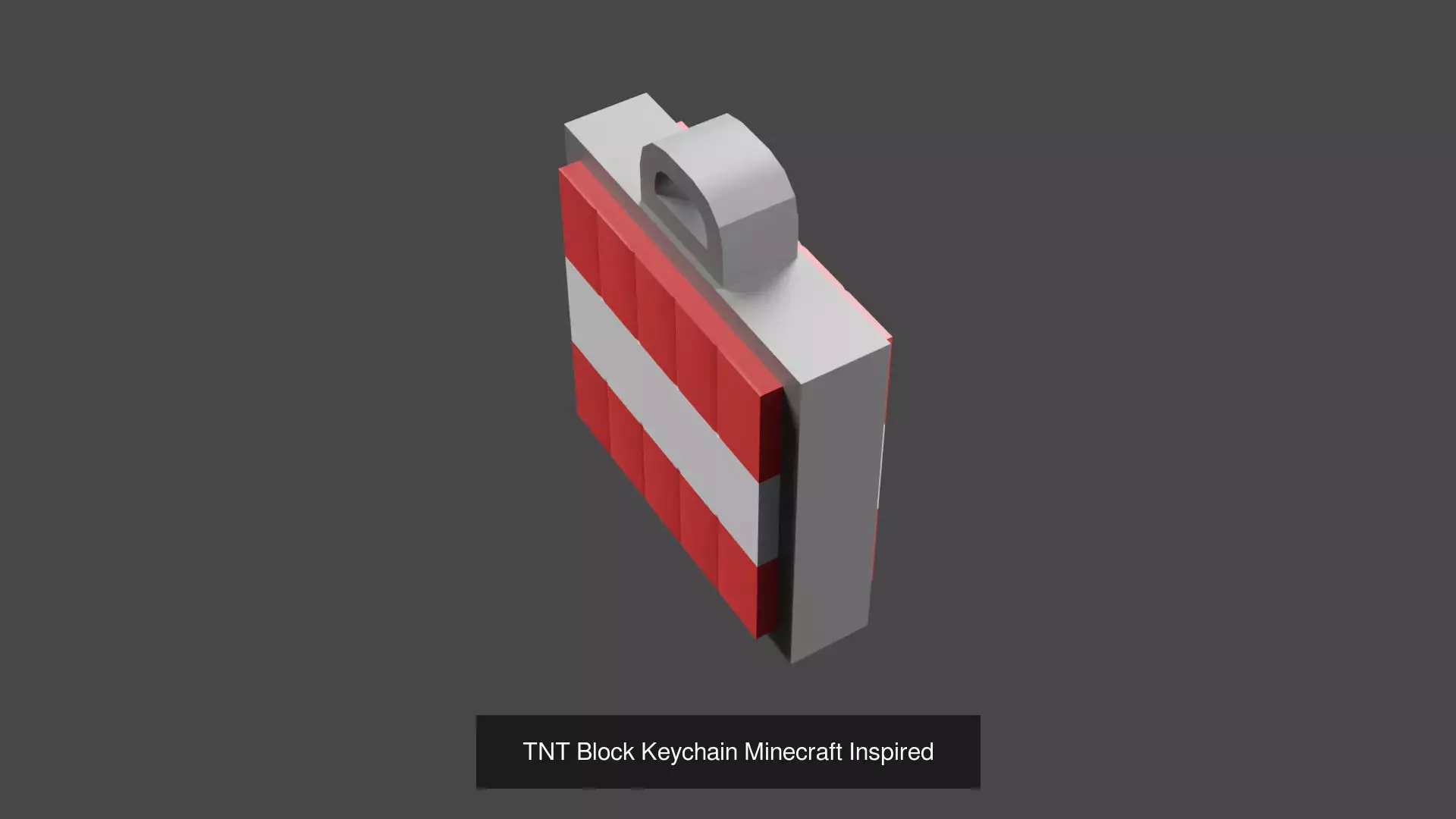 Minecraft Keychain Set 3D Printable Collection _3