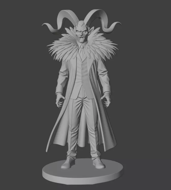 Halloween Dracula 3D Print 3D print model_4
