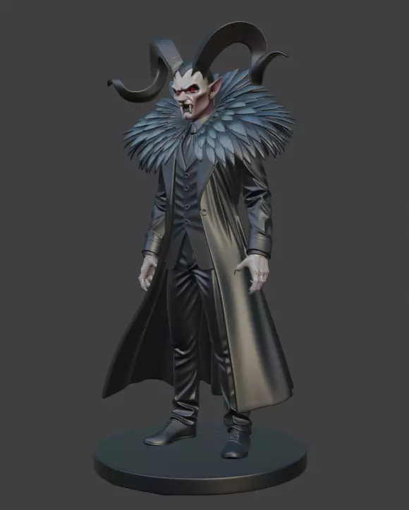 Halloween Dracula 3D Print 3D print model_1