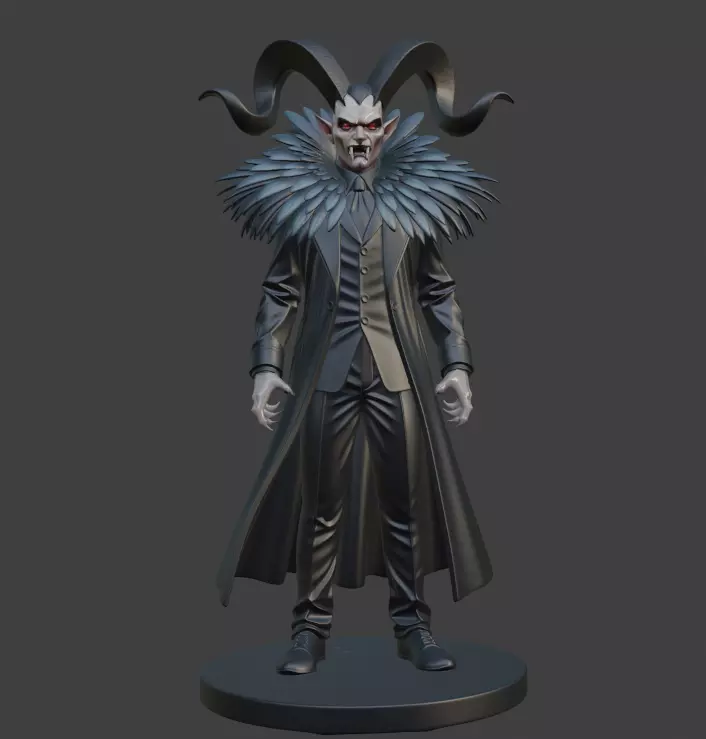 Halloween Dracula 3D Print 3D print model_0