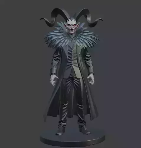 Halloween Dracula 3D Print 3D print model