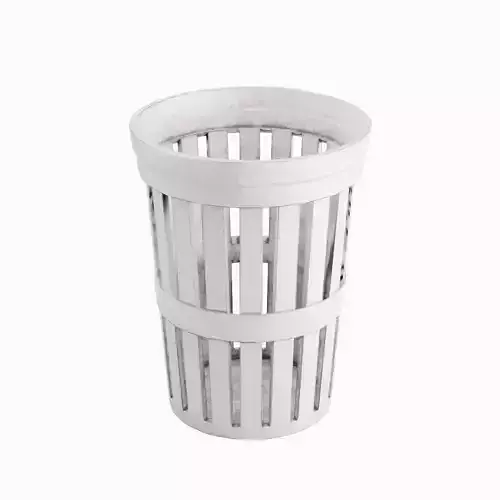 Street Trash Can 01 Low-poly 3D model