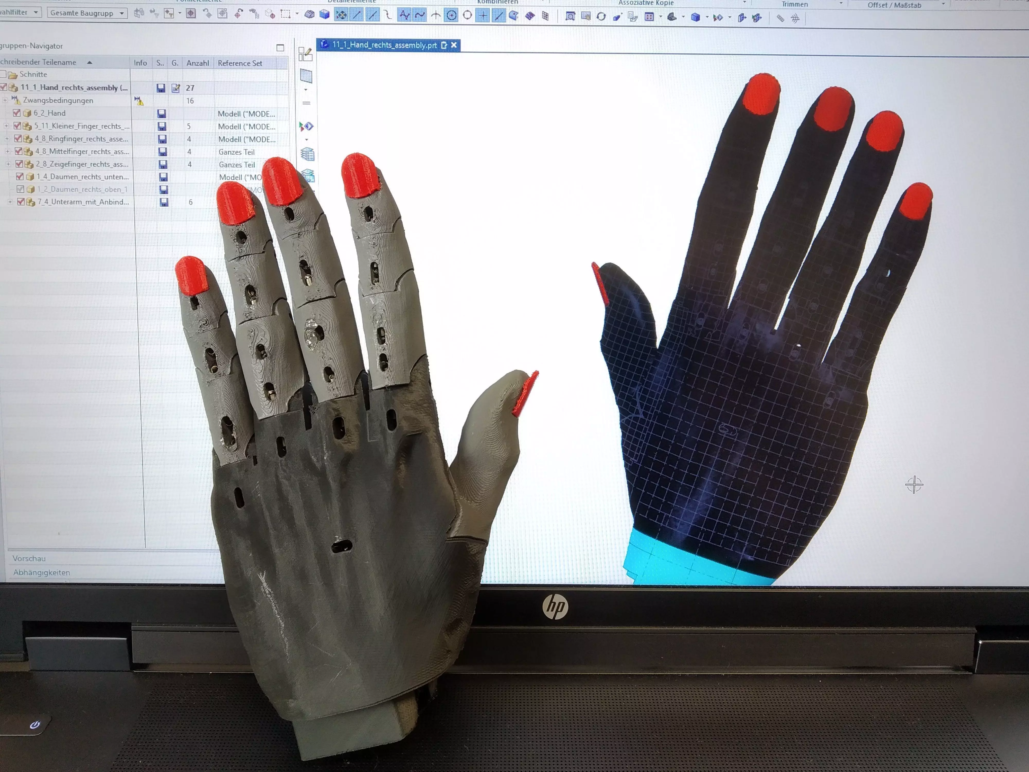 Hand Prothesis 3D print model