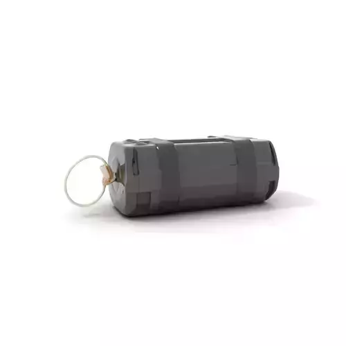Tactical Black Cylinder model pack Low-poly 3D model