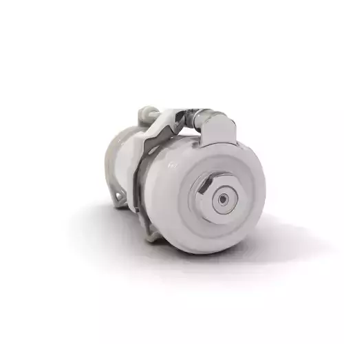 Polished Stainless Steel Canister model pack Low-poly 3D model