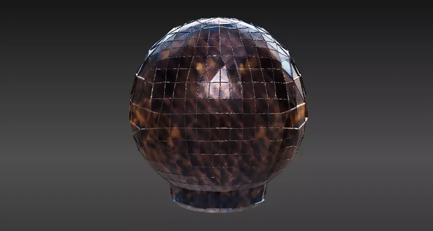 Crystal Skull Lamp 3D Print Model  Elegant Halloween Decor 3D print model_4