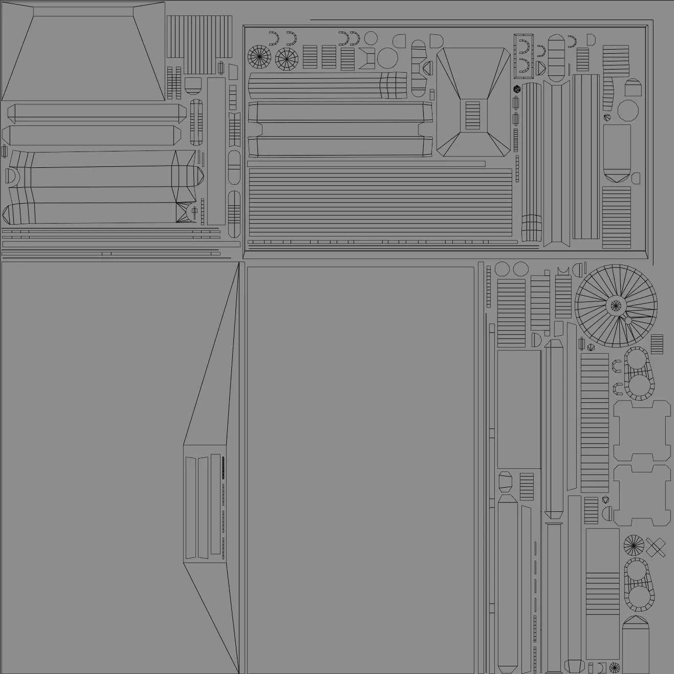  Adjustable Monitor with Mount Arm Low-poly 3D model_11