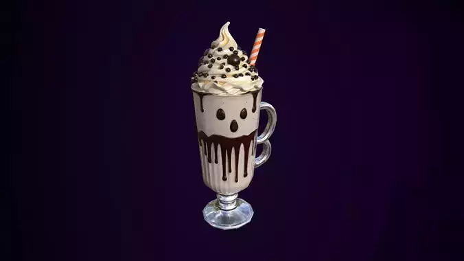 Halloween Ghost Milkshake