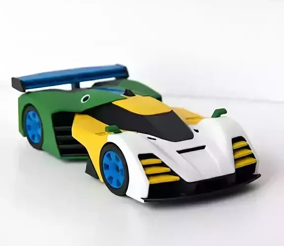 Stylized Endurance Race Car